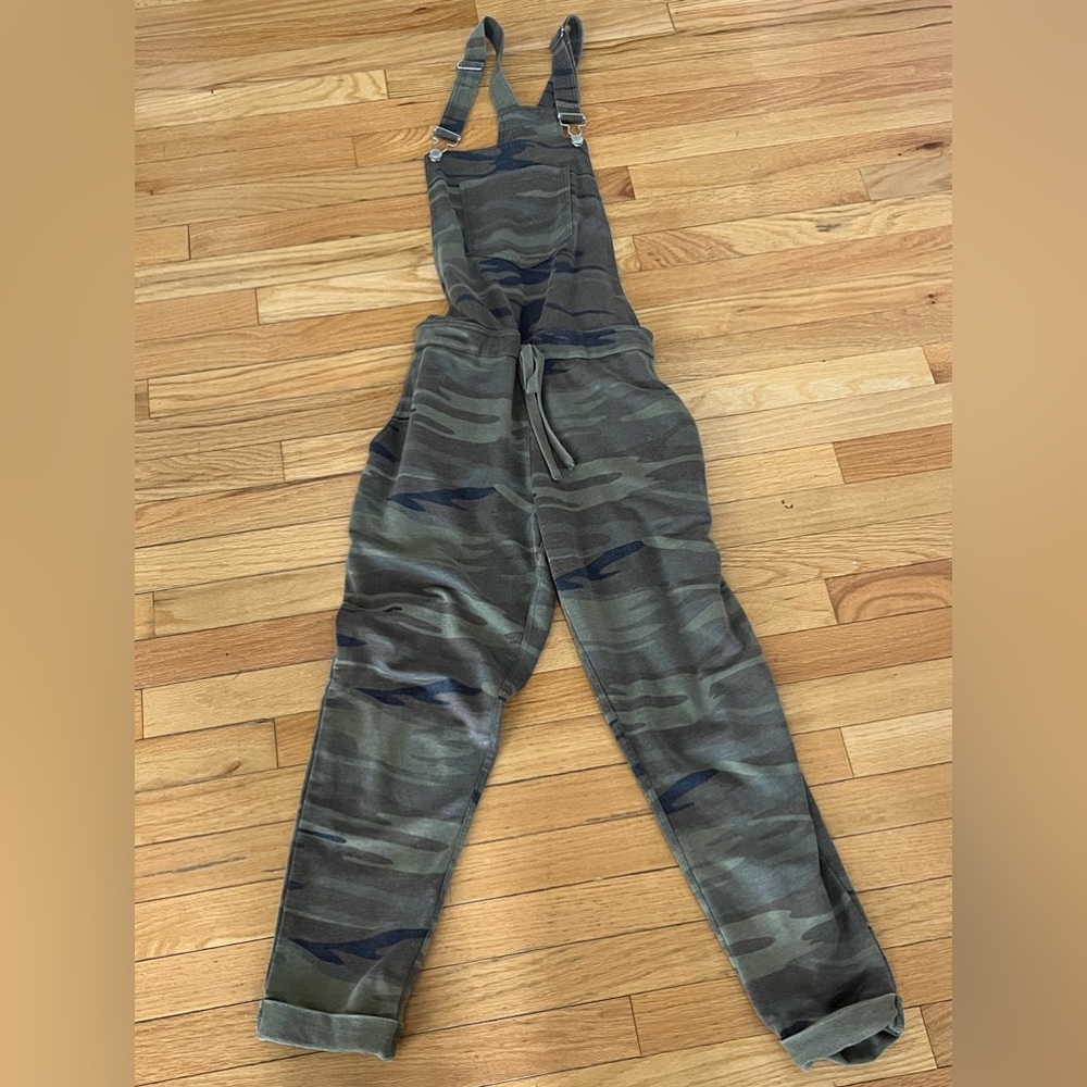 Army Print Overalls.